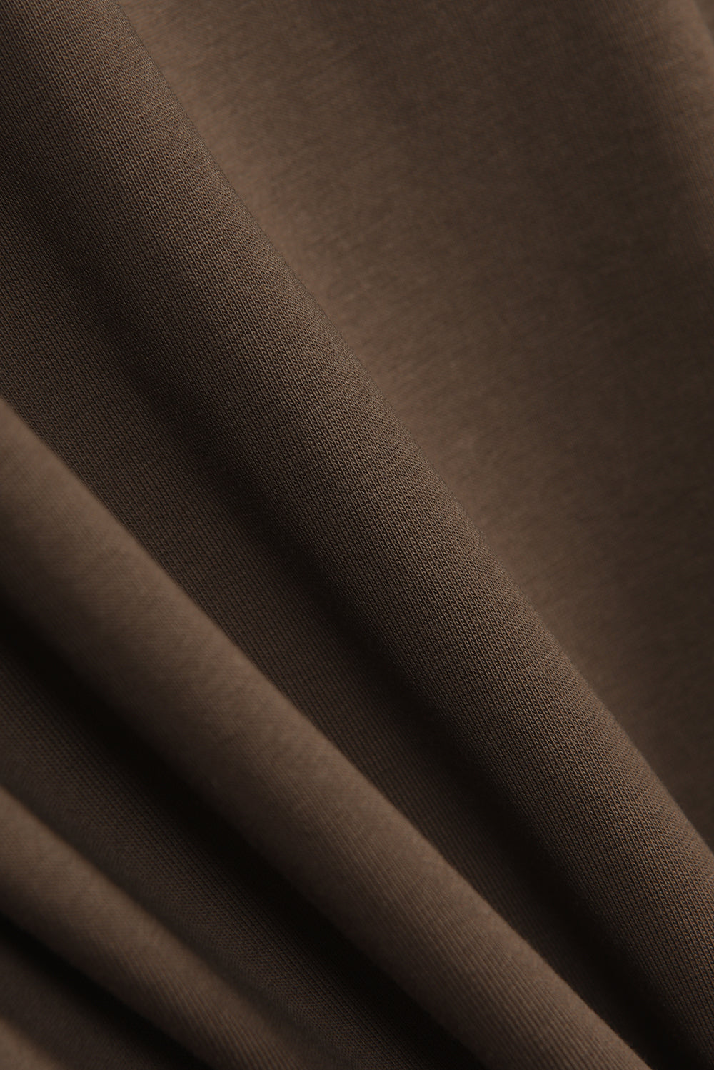 Crop T-Shirt [Brown] LW