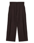 Gowoon Merino  Pant [Mahogany]
