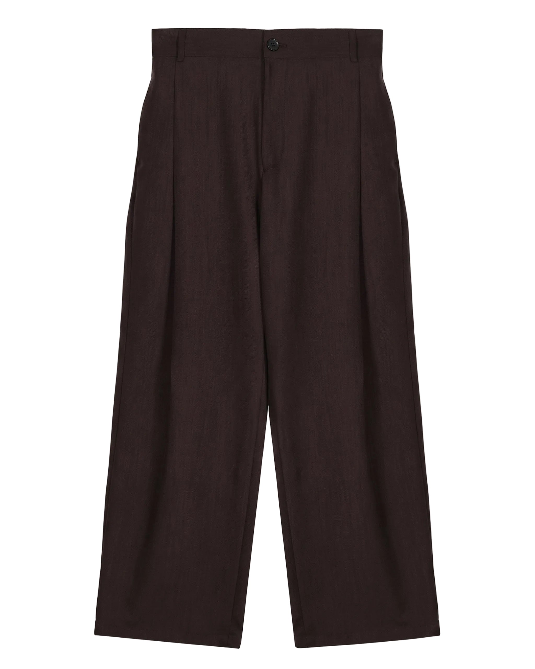 Gowoon Merino  Pant [Mahogany]
