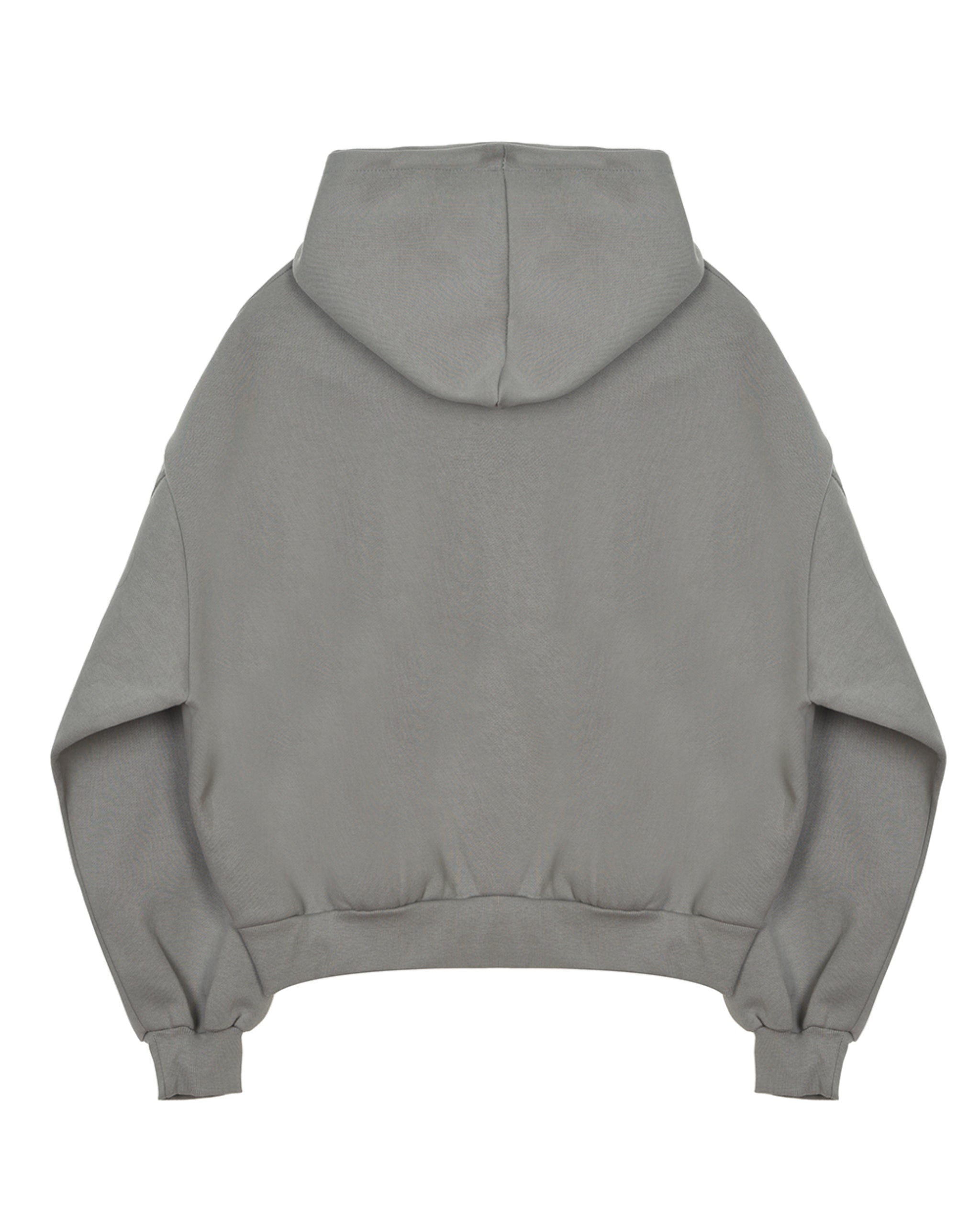 PAUSE Zip Hoodie [Smoke]