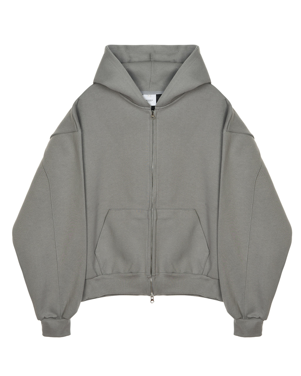PAUSE Zip Hoodie [Smoke]