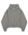 PAUSE Zip Hoodie [Smoke]