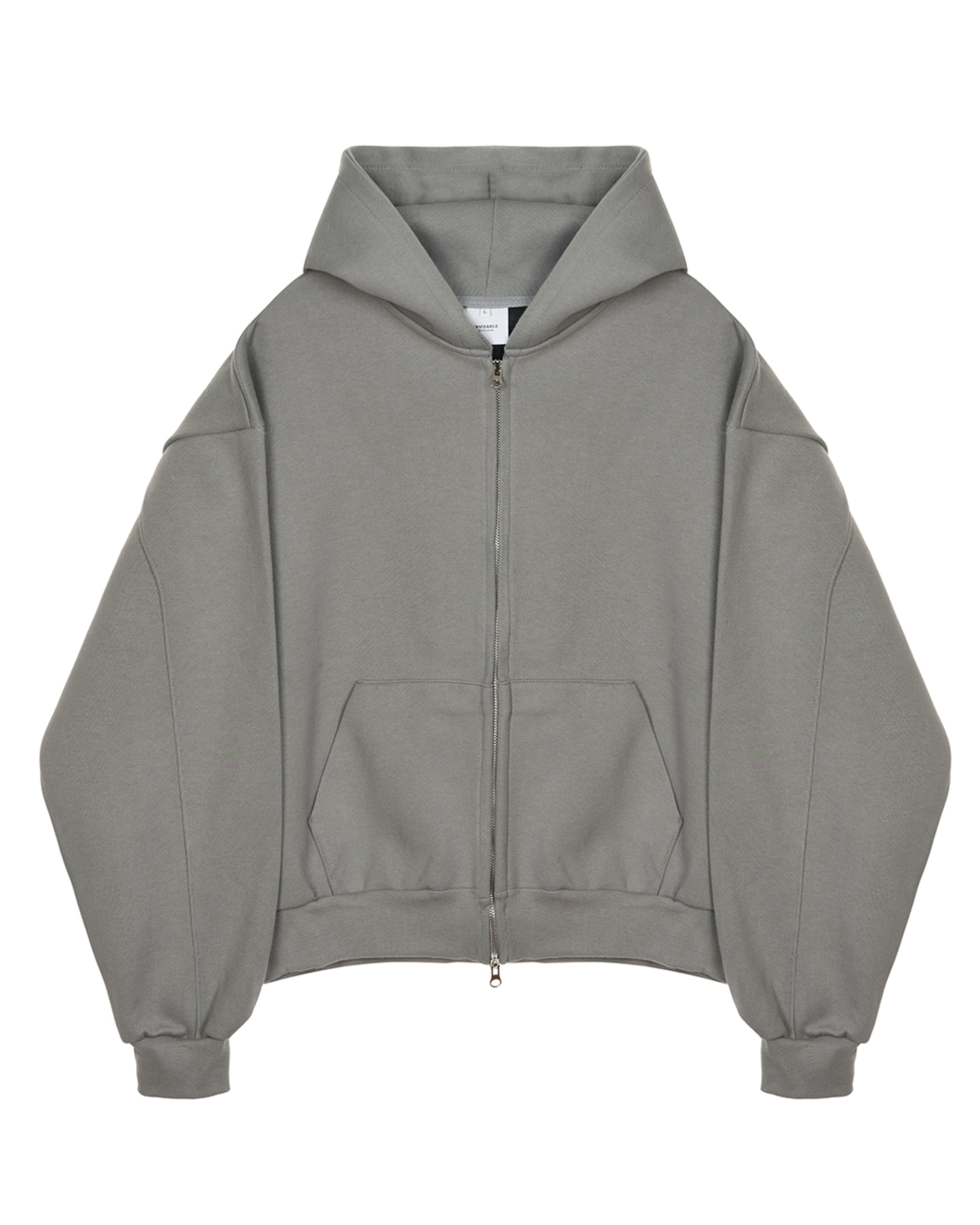 PAUSE Zip Hoodie [Smoke]
