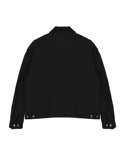Cotton Worker Jacket [Black]