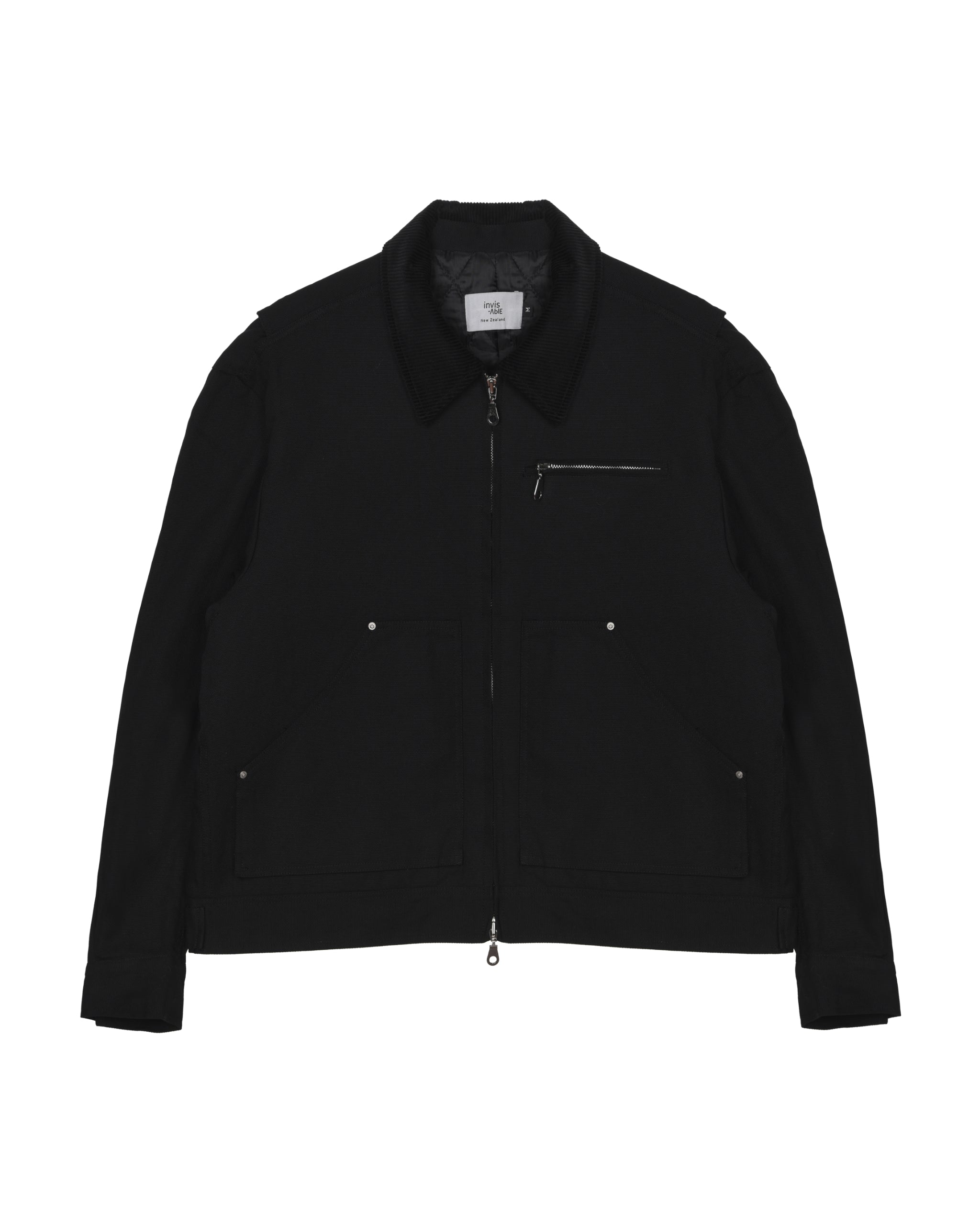 Cotton Worker Jacket [Black]
